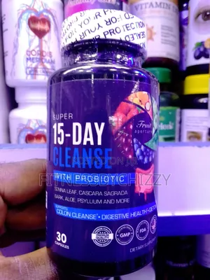 Super Detox 15 Day Cleanse With Probiotic X 30 Capsules