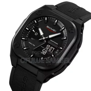 SKM Digital and Analogue Wristwatch