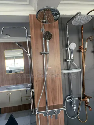 Luxury Sweethome Chrome Wall Mount Shower Set