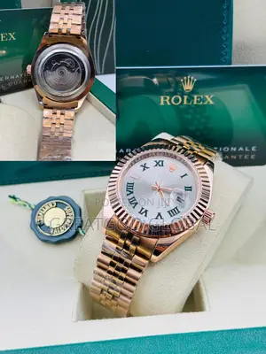 Rolex Oyster With Automatic Movement Transparent Glass Back