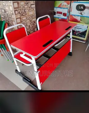 Students Desk Double Set