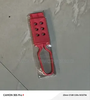 Plastic Hasp For Lockout