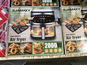 Jamaky Digital 10litres Vision Airfryer, 2000watts.