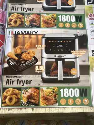 Jamaky Digital 8.5litres Vision Airfryer, 1800watts.