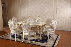 6 Seater Royal Marble Dinning Set
