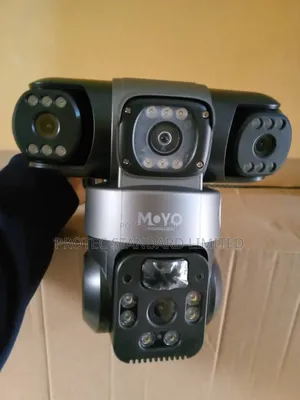 Solar PTZ CCTV Camera 3 Lens
