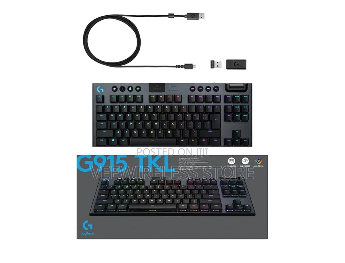 Logitech G915 TKL Lightspeed Wireless Mechanical Keyboard
