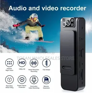 New Hd 1080p Noise Reduction Video Recorder Body Camera