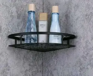 Original Steel Corner Shelf Black