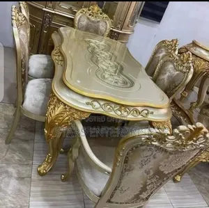6 Seater Marble Dinning Set