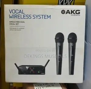 Akg Wms40 Mini Dual Wireless Microphone System