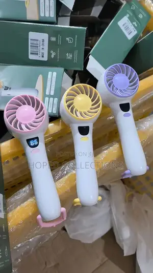 Digital Mini Rechargeable Fan