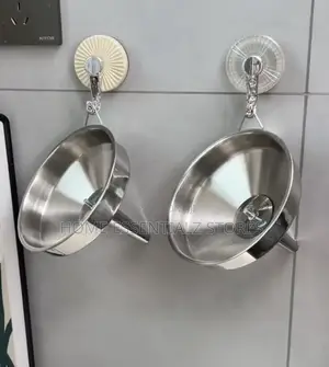 2 Pieces Set of Funnel Sieve Strainers