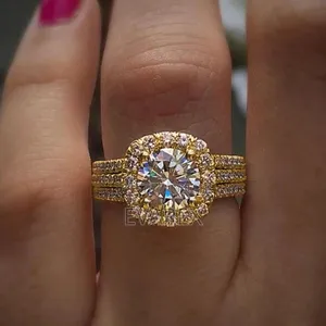 High Class Engagement Ring Non Tarnish