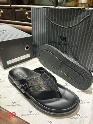 Italian Leather Slippers