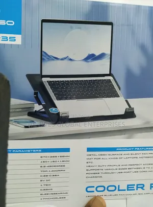 Laptop Stand With Cooler Fan