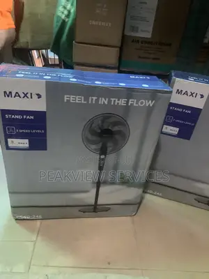 Stay Cool All Day – Maxi Fs40-24e Powerful Stand Fan