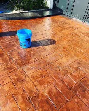 Brown Colour Hardener Release Agent Concrete Paint
