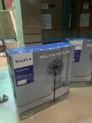 Maxi Fs40-24e Fan –3-Speed Control, Wide-Angle Oscillation