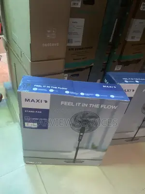 Maxi Fs40-24e Floor Fan –Quiet Cooling for Day and Night Use