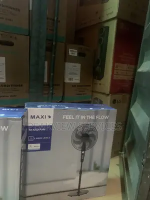 Maxi Fs40-24e Office-Grade Standing Fan –Quiet and Efficient