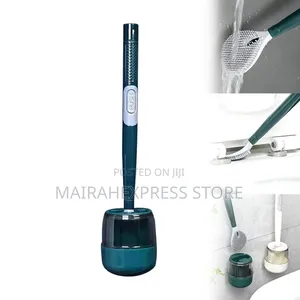 Silicone Toilet Brush With Soap Dispenser (Big Size)