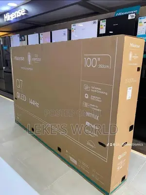 100” Hisense Qled Q7 Smart Tv With 144hz