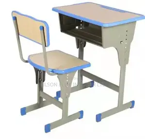 Adjustable Classroom Table and Chair Set