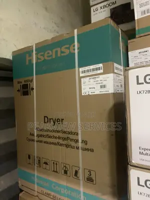 Hisense 8kg Vented Dryer Anti-Crease, Auto Cool Down
