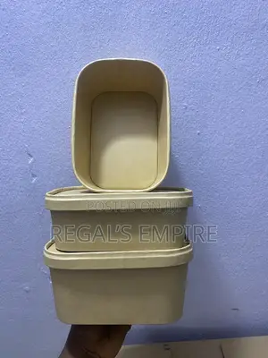 Paper Kraft Container (300 Piece