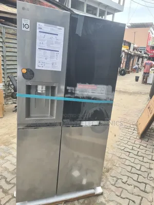 New Lg Inverter Side By Side Knock Knock Refrigerator