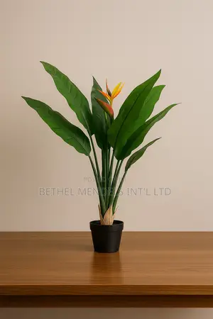 Elegant Artificial Paradise Bird Plant – 100cm