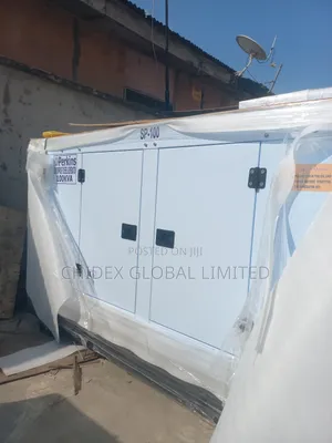 100kva Perkins Soundproof Diesel Generator 100% Copper Coil