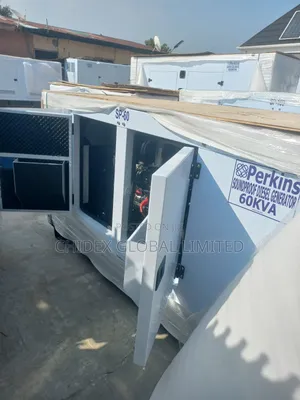 Brand New Perkins Soundproof Diesel Generator 100%