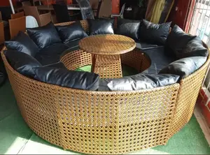 Sectional Rattan Sofa
