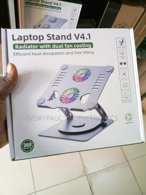 Rotatable Laptop Stand With Cooling Fan