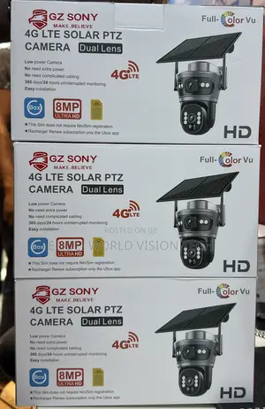 Dual Lense Solar Ptz Camera