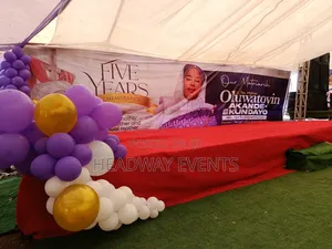 Church Anniversary Event Decoration and Set-Up