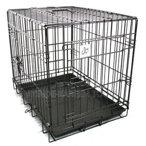 Heavy Duty Collapsible Foldable Dog Cage(Size 4)