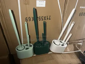 Silicone 3 Ways Toilet Brush