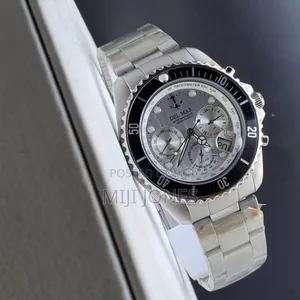 Ship's Anchor Stainless Chronograph Watches