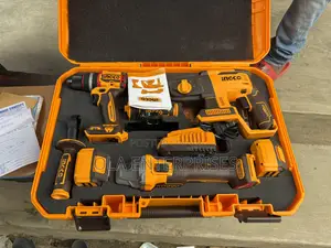 Ingco 20v Cordless 3pcs Combo Kit