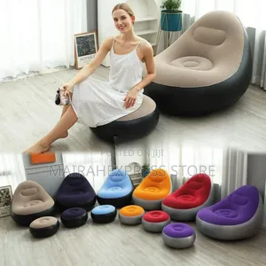 Inflatable Sofa With Foot Rest