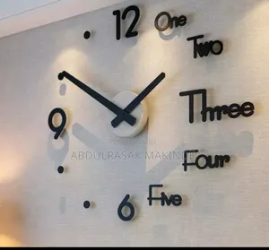 3d Diy Wallclock