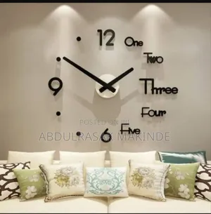 3d Diy Wallclock