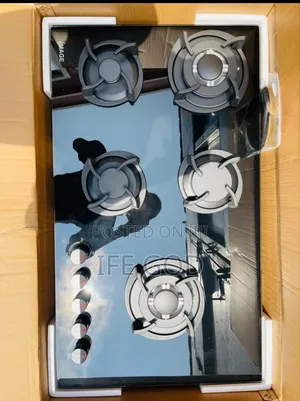 Original Image Inbuilt Gas Cooker Hob 90cm 5 All Gas Burners