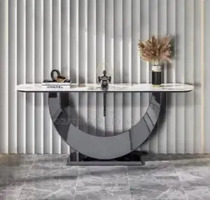 Console Table With Black Base