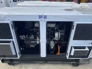 Original England Perkins Soundproof Diesel Generator 30kva