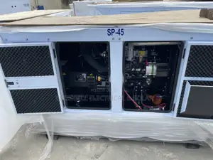 Original England Perkins Soundproof Diesel Generator 45kva