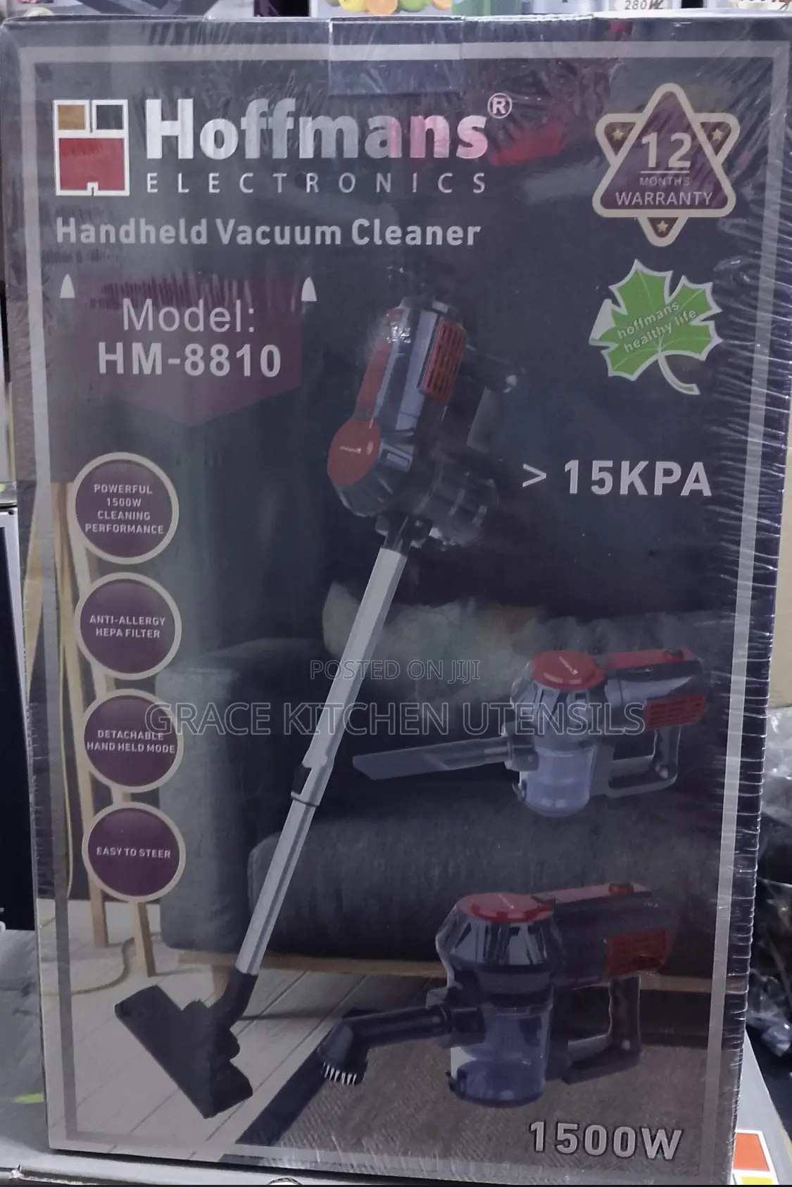 Hoffmans Handheld Vacuum Cleaner